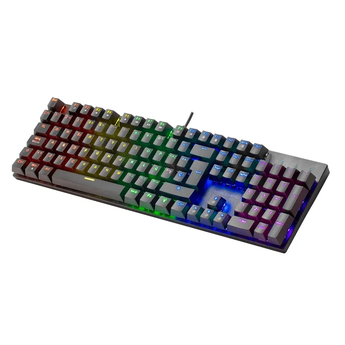 Mars Gaming MK422 Teclado Mecánico Gaming RGB Negro Italiano
