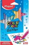 MAPED Rotuladores Color´Peps Glitter de 10 unidades