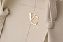 Vince Camuto Bolsa de Hombro Crema 100% Cuero de Polivinilo
