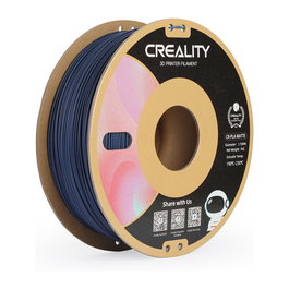 Creality CR-PLA Matte Navy Blue Filamento 3D PLA, 1.75 mm, 1 kg, Azul, para Impresoras Creality 3D, Temperatura Extrusor 190-230 °C