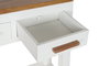 Mesa auxiliar DKD Home Decor Blanco Marrón Acacia Madera de mango 110 x 30 x 80 cm