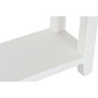 DKD Home Decor Consola Daniela Colección Urban en Madera de Mango y Acacia, Blanco y Marrón