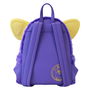 LOUNGEFLY Mochila Furby 26cm Piel Sintética con Ribete de Cuero Vegano Tirantes Ajustables Bolsillo Frontal y Laterales