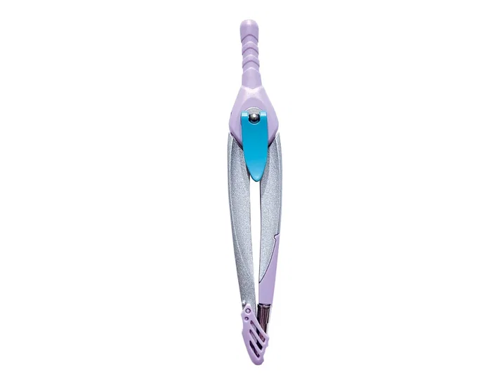 Liderpapel Compás con sistema de bloqueo, adaptador universal y tubo de minas - Violeta Liderpapel Compás con sistema de bloqueo, adaptador universal y tubo de minas - Violeta
