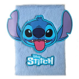PYRAMID Cuaderno Peluche A5 Disney Stitch - 21x14.8x2 cm