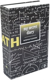 ROYMART Caja fuerte con combinación forma de libro Science is Power