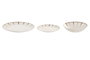 DKD Home Decor Set de Vajilla de 18 Piezas de Porcelana Verde y Blanco