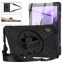 eSTUFF Funda AUSTIN Defender para Galaxy Tab S10+, S9 FE+, S9+, S8+, S7 FE, S7+ - Funda triple capa sin protector de pantalla, Negro