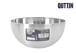 Quttin Ensaladera Aperitivo Acero Inoxidable 24x12 cm 410 gr (8 Unidades)