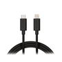 Veho Cable USB-C a Lightning Aprobado MFi para Dispositivos Apple, Carga y Sincronización, Negro