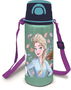 Disney Frozen Botella de Aluminio con Correa Snowy Tale 730 ml - Botella de Agua para Niños