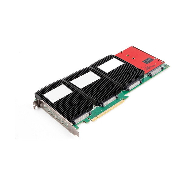 DeLOCK Tarjeta PCI Express 4.0 x16 a 4 x interno U.2 NVMe SFF-8639 Bifurcación 90169 DeLOCK Tarjeta PCI Express 4.0 x16 a 4 x interno U.2 NVMe SFF-8639 Bifurcación 90169
