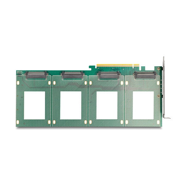 DeLOCK Tarjeta PCI Express 4.0 x16 a 4 x interno U.2 NVMe SFF-8639 Bifurcación 90169 DeLOCK Tarjeta PCI Express 4.0 x16 a 4 x interno U.2 NVMe SFF-8639 Bifurcación 90169