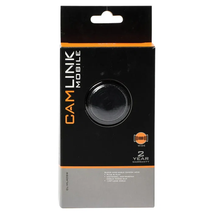 Nedis Camlink CL-ML40SW Lente Super Gran Angular 140° para Smartphones y Tablets