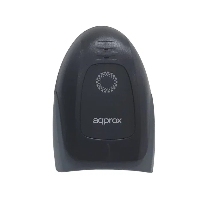 Approx appLS22WS Lector de Códigos de Barras Portátil Inalámbrico, Escáner 1D 2D QR Code RF Bluetooth USB, Imager, Negro