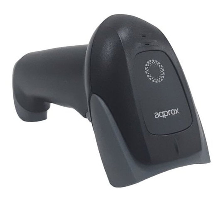 Approx appLS22WS Lector de Códigos de Barras 1D/2D/QR Inalámbrico Negro