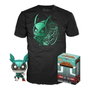 FUNKO Set figura POP & Tee My Hero Academia Deku con casco y camiseta talla L