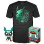 FUNKO Set figura POP & Tee My Hero Academia Deku con casco y camiseta talla L