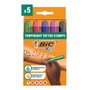BIC Estuche de Tatuajes Temporales Kids con 5 Sellos