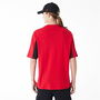Camiseta de Manga Corta Hombre New Era NBA MESH PANEL OS TEE CHIBU 60435481 Rojo (L)