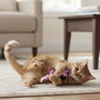 Cerdá Varita para gato Minnie 46 cm - Juguete con plumas Rosa