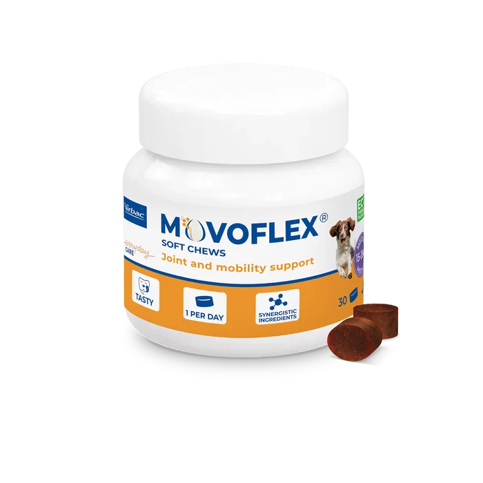 Virbac Movoflex Medium 15-35kg 30 Comprimidos Masticables Virbac Movoflex Medium 15-35kg 30 Comprimidos Masticables