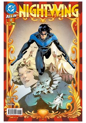 Panini España S.A. All in Nightwing 01, Nightwing 2025 Annual 1, 128 y 129