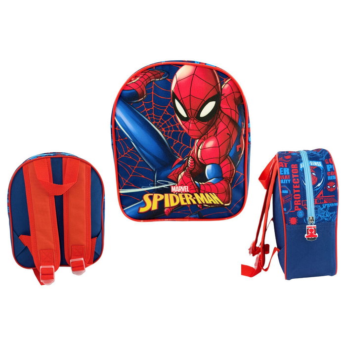 MANENTI Mochila Web Marvel Spiderman 26cm MANENTI Mochila Web Marvel Spiderman 26cm