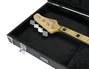 Gator Deluxe Wood Estuche de madera para bajo eléctrico - Negro