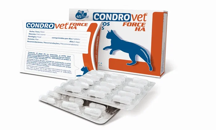 Bioiberica CONDROVET FORCE HA Gatos 45 Cápsulas Bioiberica CONDROVET FORCE HA Gatos 45 Cápsulas