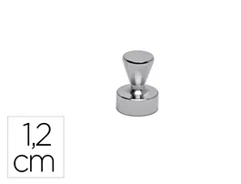 Maul Imanes Cónicos de Neodimio (D=1.2cm) Pack 5 Unidades Color Plata para Fijación