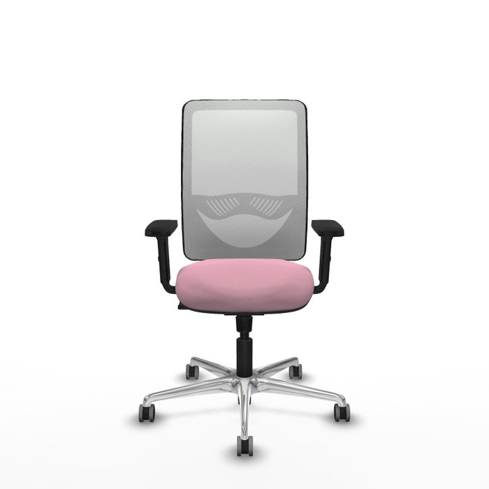 PIQUERAS Y CRESPO Silla de oficina Zulema Rosa y Blanco PIQUERAS Y CRESPO Silla de oficina Zulema Rosa y Blanco