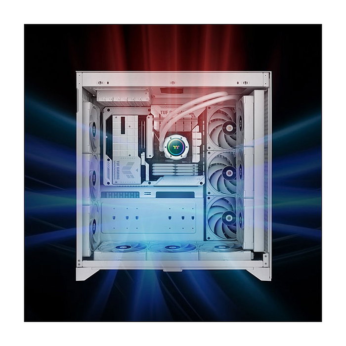 Thermaltake EX12 Pro Ventilador PC 120mm Blanco Edición Swappable - Pack 3 Unidades