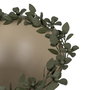 Centro Mesa Flores Beige-Verde Metal 33 X 33 X 15 cm
