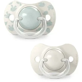 Suavinex Birdies SX Pro Juego de 2 Chupetes Simétricos para Bebés de 6 a 18 meses - Ref. SUA8426420904315