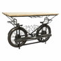 DKD Home Decor Botellero Metal Mango MOTO Negro