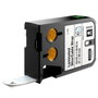 Dymo Etiquetas para cables XTL Vinilo Negro sobre Blanco 21x39mm