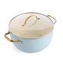 GreenPan Padova Reserve Set de 6 piezas de ollas y sartenes, azul claro