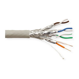 Cable de red Cat.7 S/FTP 21.99.0886, 100 m, Gris