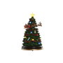 DKD Home Decor Árbol de Navidad Tradicional Multicolor con Movimiento Musical y LED