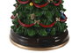 DKD Home Decor Árbol Navidad Tradicional Multicolor 20 x 33 x 20 cm con Movimiento Musical y LED
