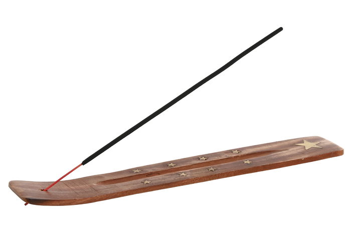 DKD Home Decor Incienso Varilla Basicos Amarillo 5 x 1.7 x 25.4 cm Set de 20 (12 Unidades)