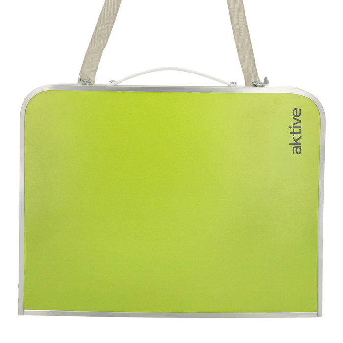 Aktive Mesa plegable aluminio verde