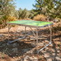 Aktive Mesa plegable aluminio verde