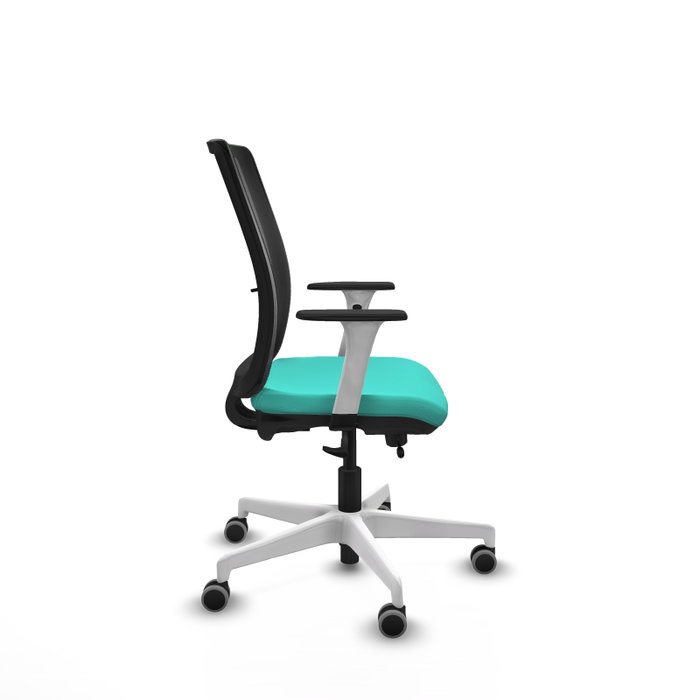 PIQUERAS Y CRESPO Silla de oficina Haches Turquesa y Negro PIQUERAS Y CRESPO Silla de oficina Haches Turquesa y Negro
