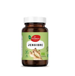EL GRANERO Jengibre Bio 500mg 90 cápsulas