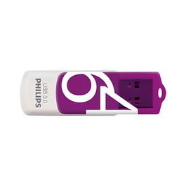 Philips Memoria USB 3.0 64GB Vivid Edition Magic Purple FM64FD00B Giratoria