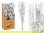 Giftdecor Ramillete Plateado Metalico 29 cm x 14 cm x 100 cm (Set de 8)