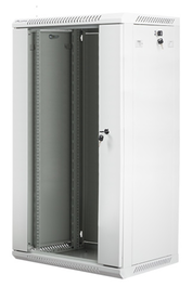 Lanberg WF01-6422-10S Armario Rack 22U Bastidor de Pared Gris