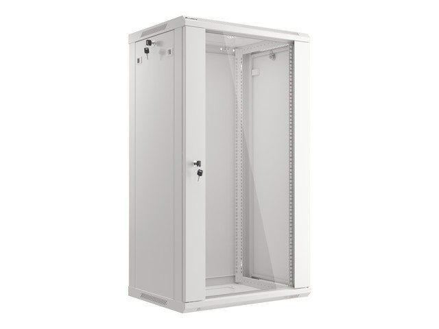 Lanberg WF01-6422-10S Armario rack 22U Bastidor de pared Gris